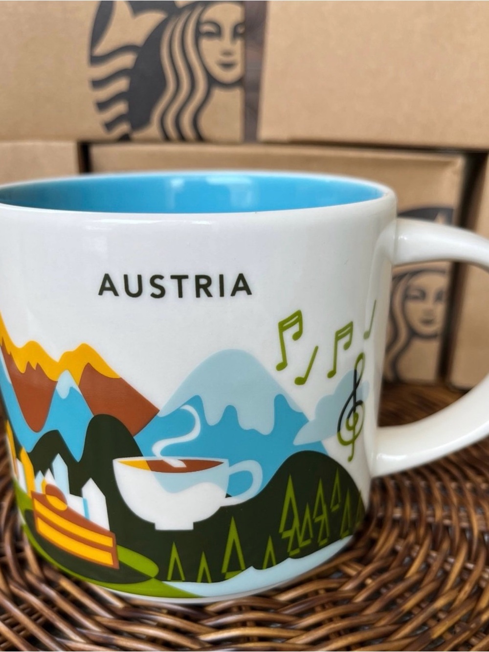 Starbucks You Are Here AUSTRIA 🇦🇹 mug
